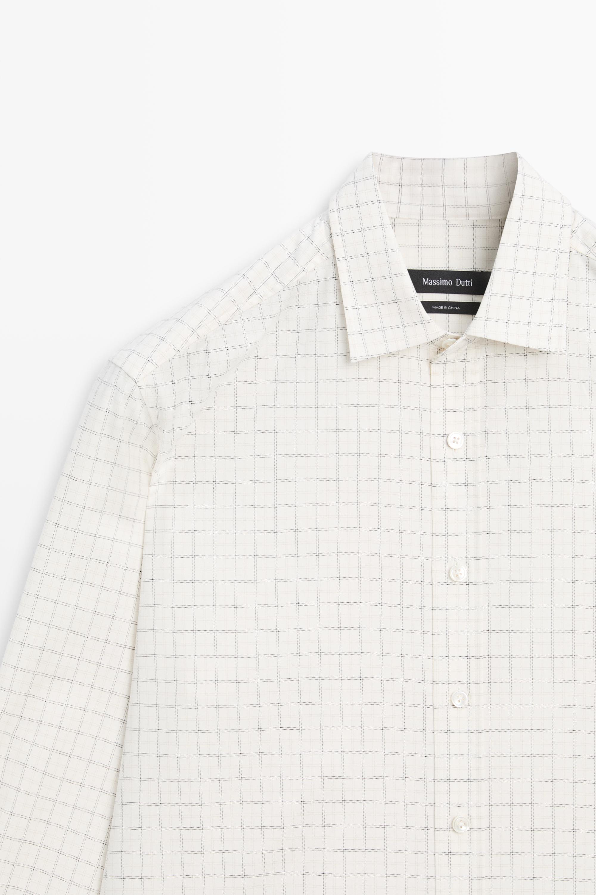 100% Cotton Regular Fit Check Shirt
